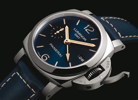 panerai gmt blue|officine panerai watch.